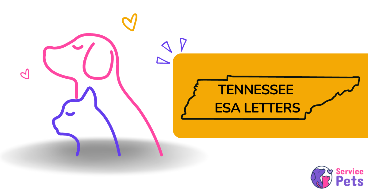 Tennessee ESA Letters Online in 24hrs (95%+ Approval Rates!)